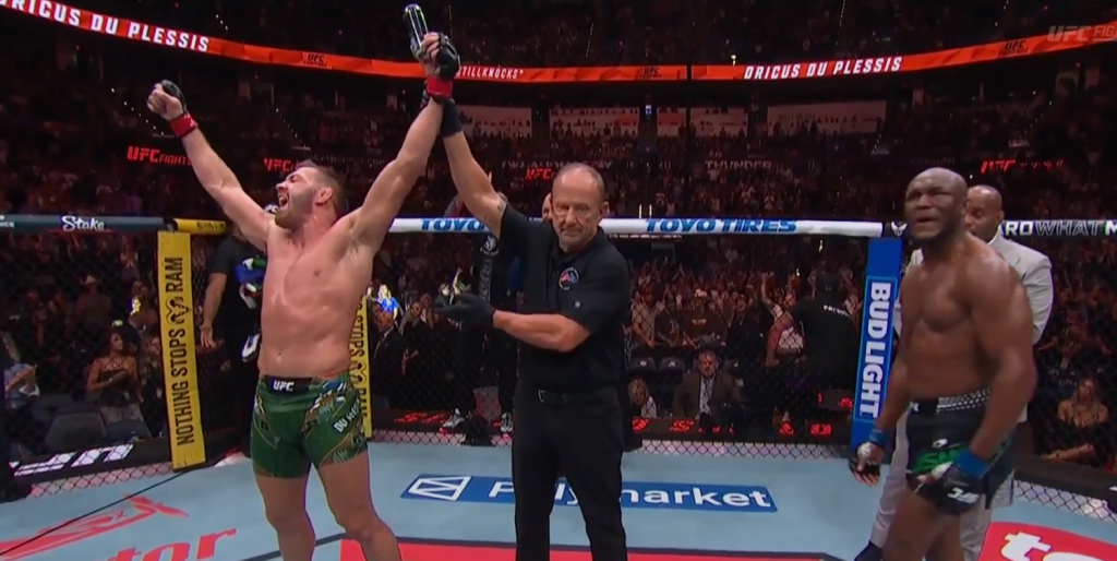 UFC Oklahoma City: Dricus Du Plessis zdominował Kamaru Usmana na pełnym dystansie