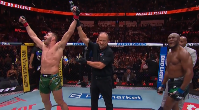 UFC Oklahoma City: Dricus Du Plessis zdominował Kamaru Usmana na pełnym dystansie