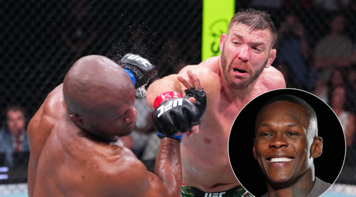 Israel Adesanya z uznaniem o Dricusie Du Plessisie: „To najlepsza wersja, jaką do tej pory widziałem”