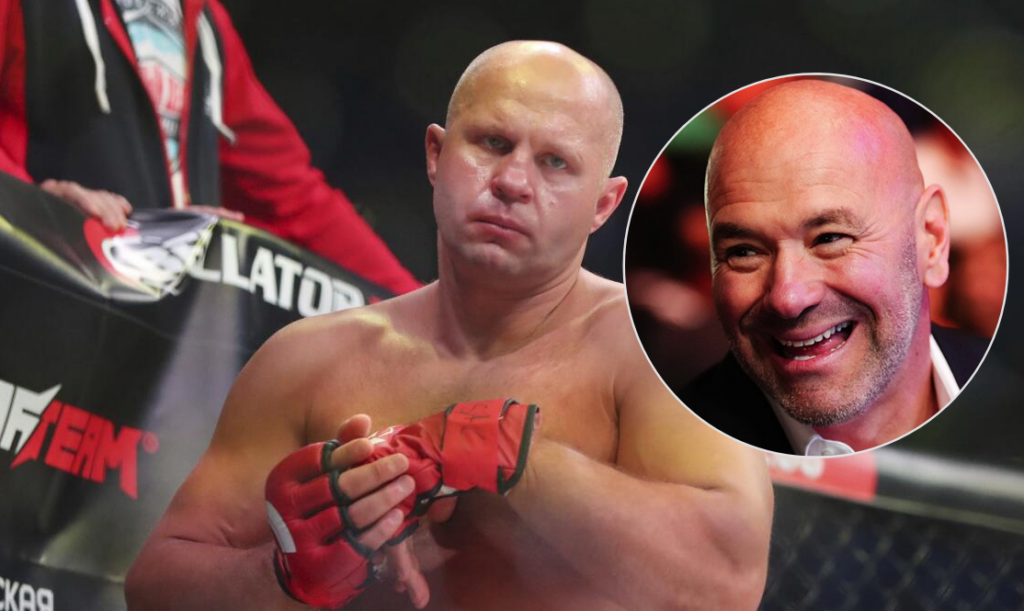 „Oferowaliśmy mu ogromne pieniądze” – Dana White o kontrakcie dla Fedora Emelianenki