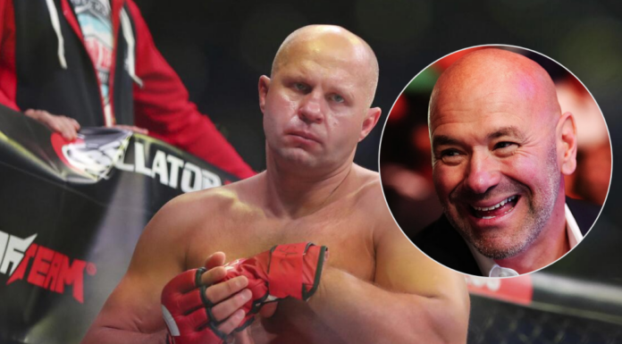 „Oferowaliśmy mu ogromne pieniądze” – Dana White o kontrakcie dla Fedora Emelianenki