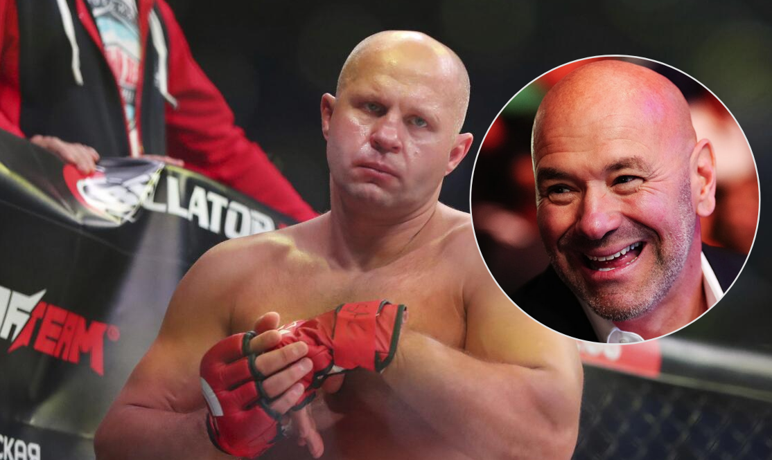 Fedor Emelianenko, Dana White w kółeczku