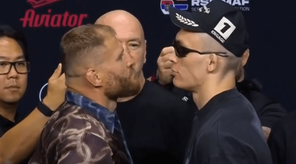 Błachowicz i Stirling twarzą w twarz przed UFC Belgrade [WIDEO]