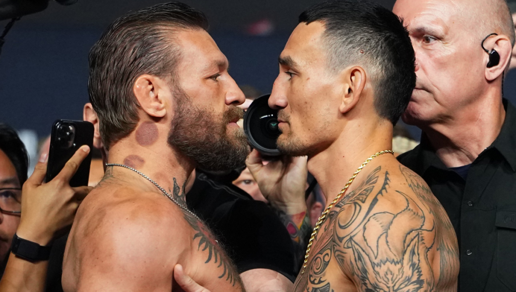 Ostatnie face to face McGregora z Hollowayem przed UFC 329 [WIDEO]
