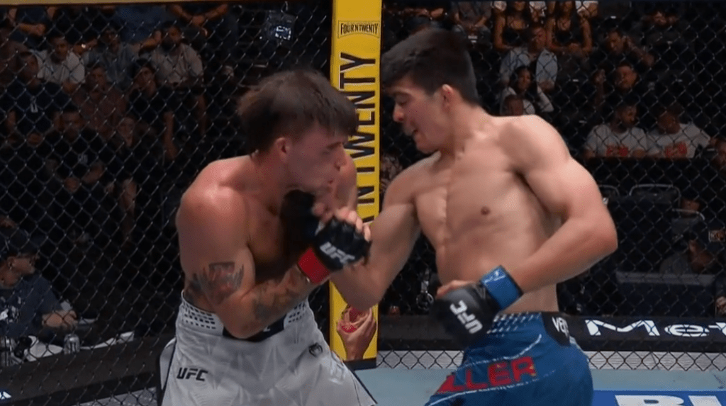 UFC Vegas 120: Ty Cole Miller rozbił Billy’ego Goffa w 3. rundzie [WIDEO]