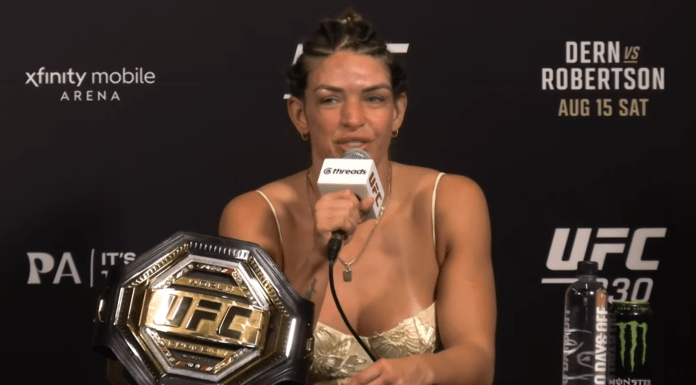 Mackenzie Dern po pierwszej obronie pasa UFC: „Myślę, że zdecydowanie mogłam zrobić coś lepiej” Mackenzie Dern po pierwszej obronie pasa UFC: „Myślę, że zdecydowanie mogłam zrobić coś lepiej”