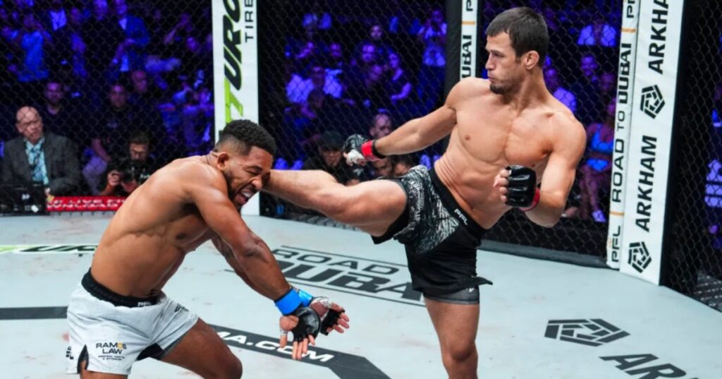 Usman Nurmagomedov znokautował niepokonanego rywala i wysłał jasny sygnał do UFC. „Chyba zasługuję na odpowiednią ofertę” Usman Nurmagomedov znokautował niepokonanego rywala i wysłał jasny sygnał do UFC. „Chyba zasługuję na odpowiednią ofertę”