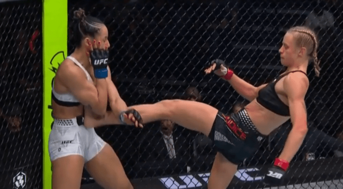 UFC Sacramento: Carli Judice brutalnie znokautowała Jeislę Chaves! [WIDEO]