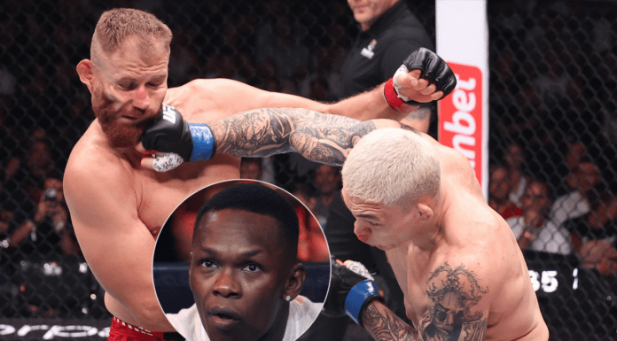 Israel Adesanya pod wrażeniem występu Stirlinga: „Nikt wcześniej nie zrobił tego Janowi”