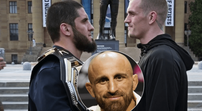 Alexander Volkanovski wziął pod lupę main event UFC 330