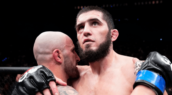 „To moja ulubiona walka” – Volkanovski i Makhachev wspominają ich pierwszą konfrontację