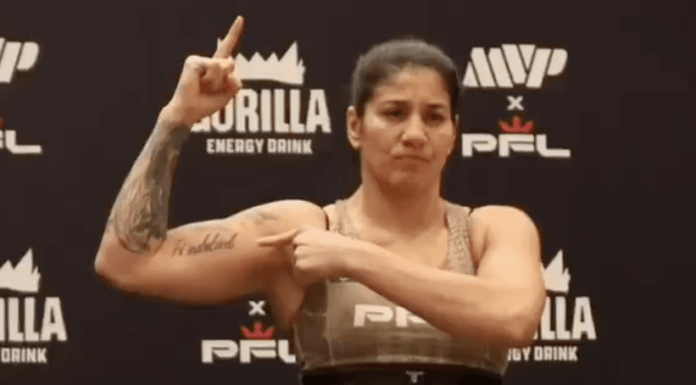 Ketlen Vieira przestrzeliła limit o ponad 3 kilogramy przed walką z Cris Cyborg. Brazylijka wydała oświadczenie Ketlen Vieira przestrzeliła limit o ponad 3 kilogramy przed walką z Cris Cyborg. Brazylijka wydała oświadczenie
