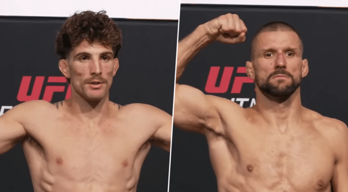 UFC Vegas 120 – wyniki ważenia. Gamrot i Salkilld w limicie!