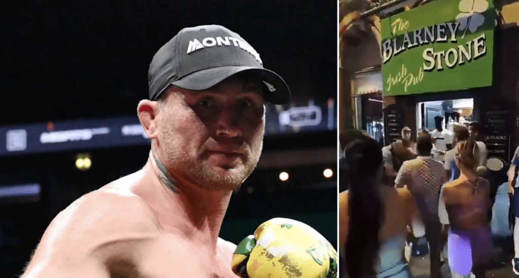 Darren Till zaatakował zawodnika BKFC przed pubem w Liverpoolu [WIDEO]