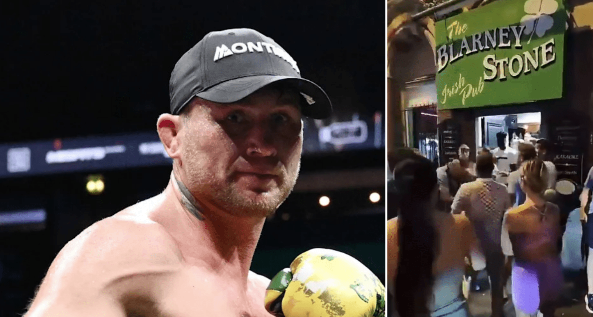 Darren Till zaatakował zawodnika BKFC przed pubem w Liverpoolu [WIDEO]