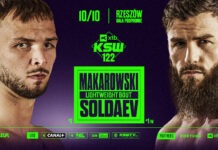 Mateusz Makarowski zmierzy się z Adamem Soldaevem na gali XTB KSW 122